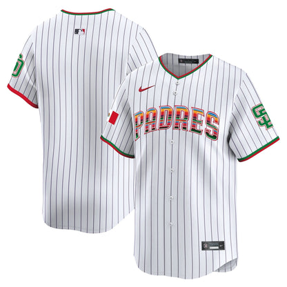 Men's San Diego Padres Mexico Premier Limited Jersey - All Stitched