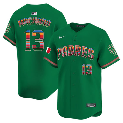 Men's San Diego Padres Mexico Premier Limited Jersey - All Stitched