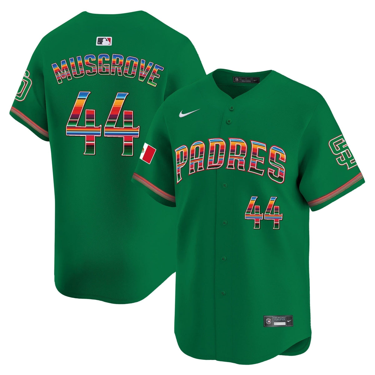 Men's San Diego Padres Mexico Premier Limited Jersey - All Stitched
