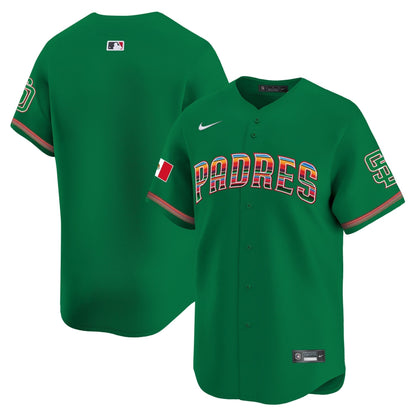 Men's San Diego Padres Mexico Premier Limited Jersey - All Stitched