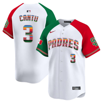 Men's San Diego Padres Mexico Premier Limited Jersey - All Stitched