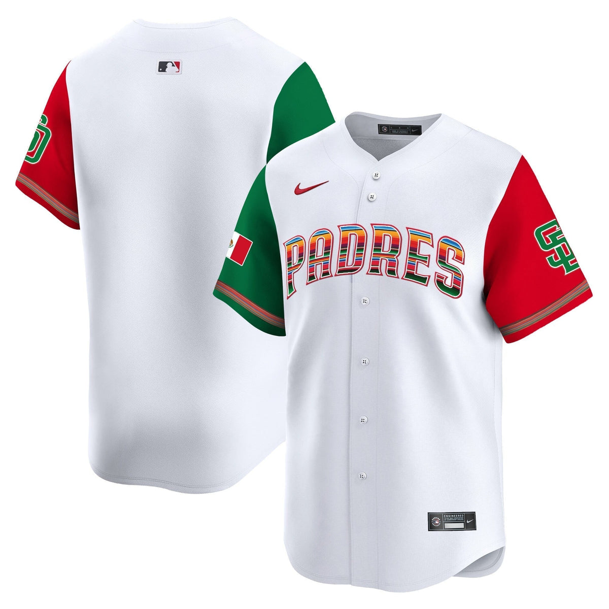 Men's San Diego Padres Mexico Premier Limited Jersey - All Stitched