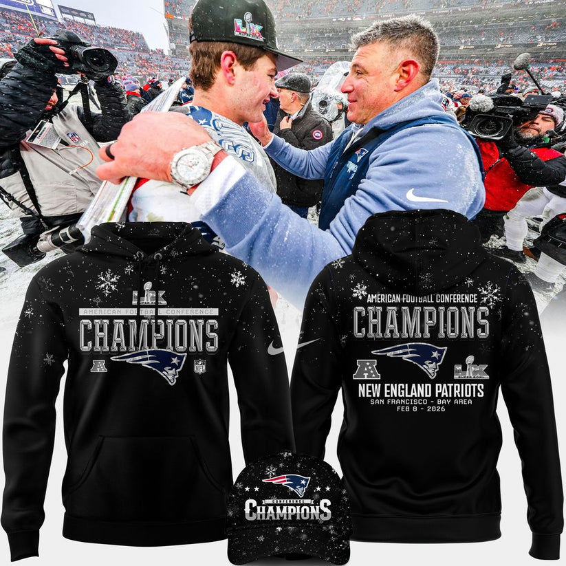 NE 2025 AFC Champions Vapor Limited Hoodie Printed N2