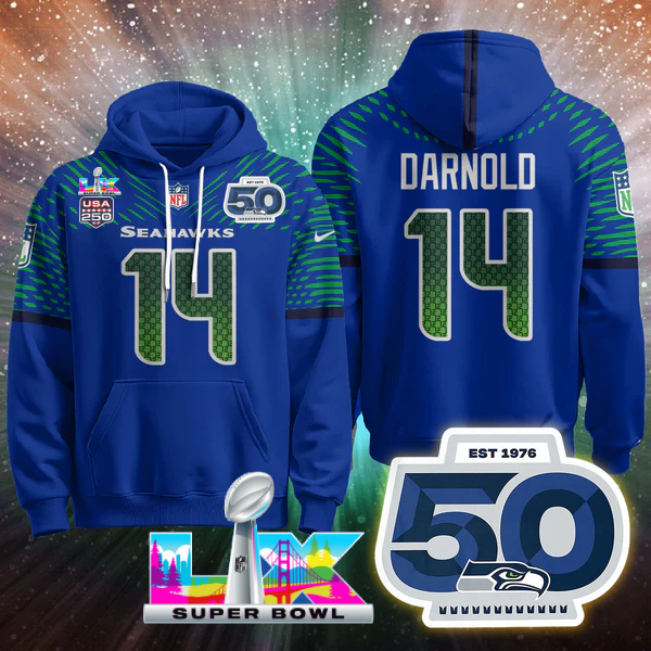 SEA Super Bowl LX Vapor Limited Hoodie - Printed