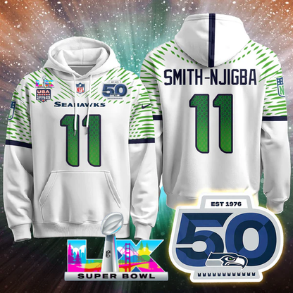 SEA Super Bowl LX Vapor Limited Hoodie - Printed