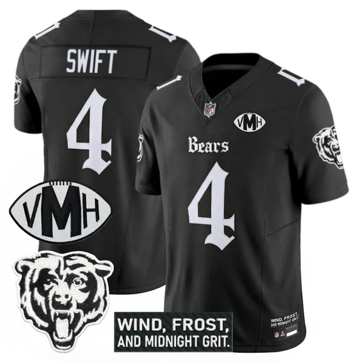CHI 'Gothic Midway Legacy' VMH Tribute Patch Vapor Limited Jersey - Stitched