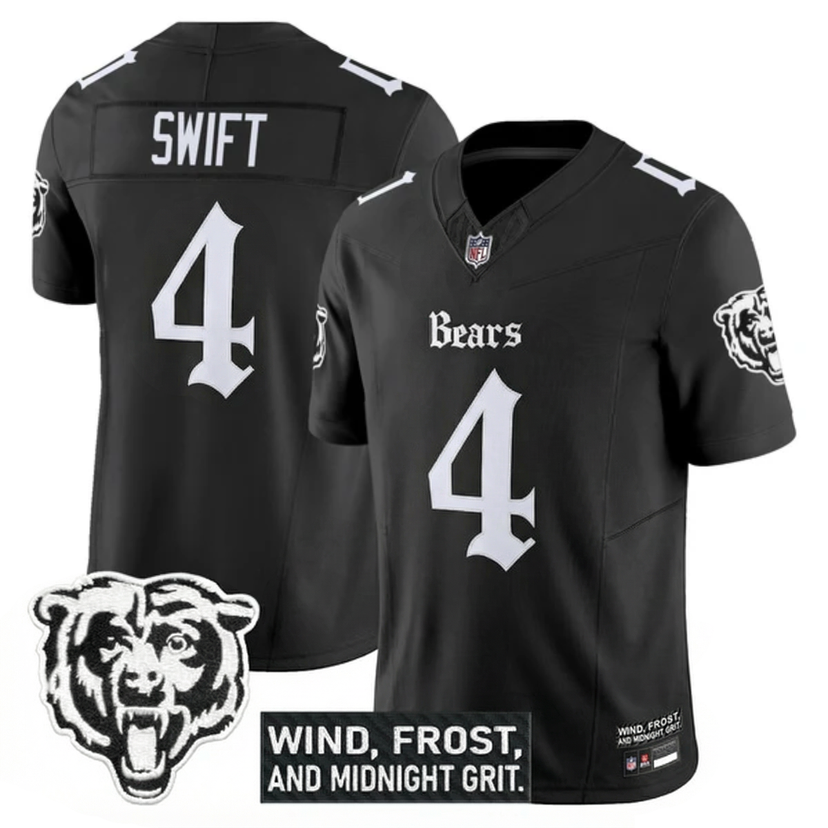 CHI 'Gothic Midway Legacy' Vapor Limited Jersey - Stitched
