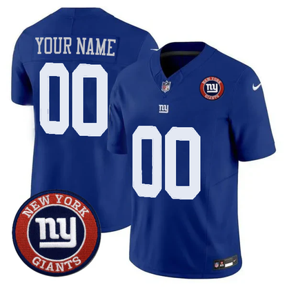 Custom NYG Limited Jersey - Stitched