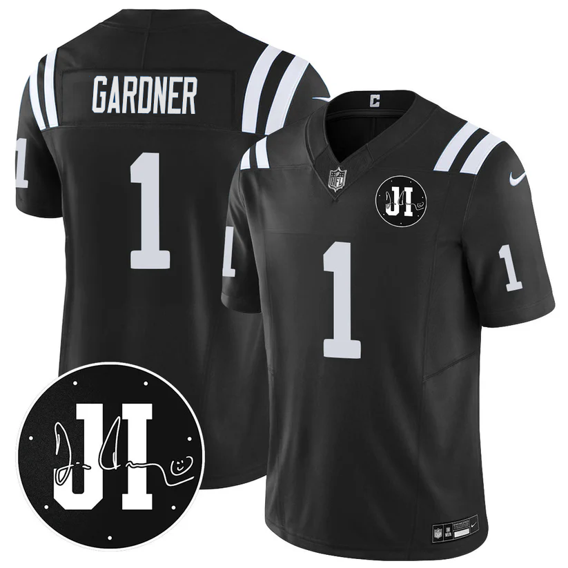 IND Limited 2025 Jersey - Memorial Patch for Jim Irsay - Stitched