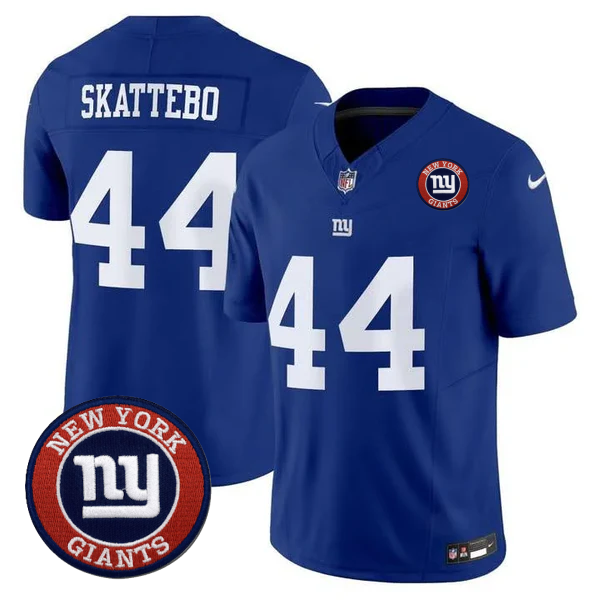Cameron Skattebo #44 NYG Jersey - Stitched N1