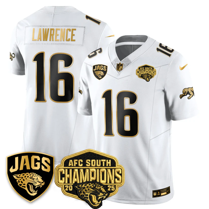 DET AFC South Division Champions Vapor Limited Throwback Jersey - Stitched