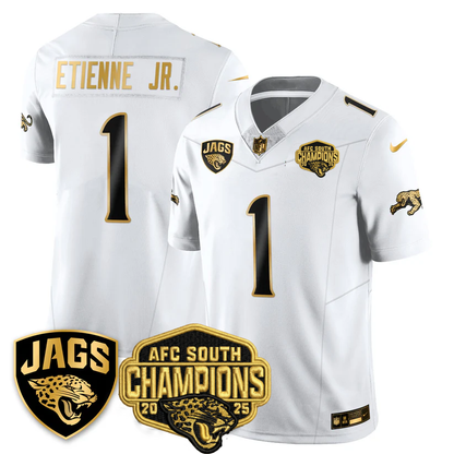 DET AFC South Division Champions Vapor Limited Throwback Jersey - Stitched
