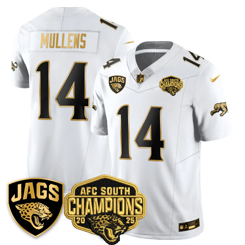 DET AFC South Division Champions Vapor Limited Throwback Jersey - Stitched