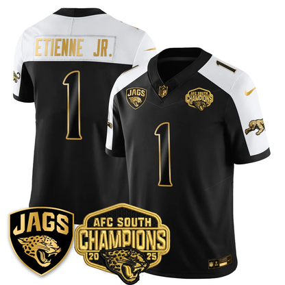 DET AFC South Division Champions Vapor Limited Throwback Jersey - Stitched