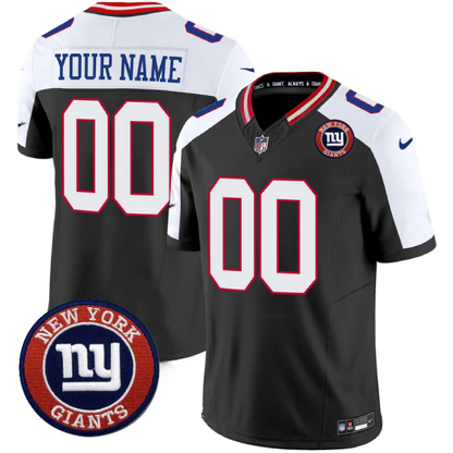 Custom NYG Limited Jersey - Stitched