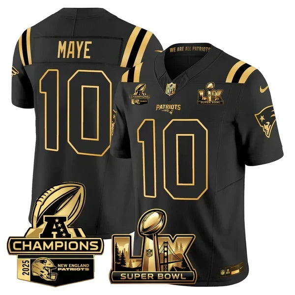 NE 2025 AFC Champions Vapor Limited Jersey N5 - Stitched