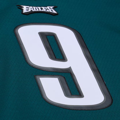 PHI Kelly Green Nick Foles 2017 Midnight Green Legacy Jersey - Stitched