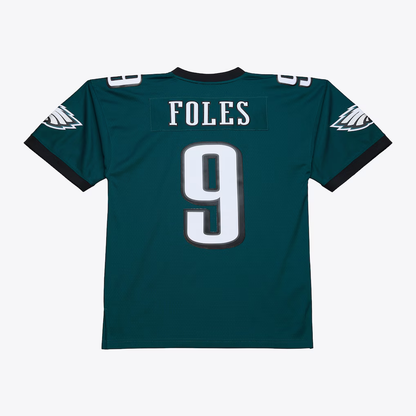PHI Kelly Green Nick Foles 2017 Midnight Green Legacy Jersey - Stitched