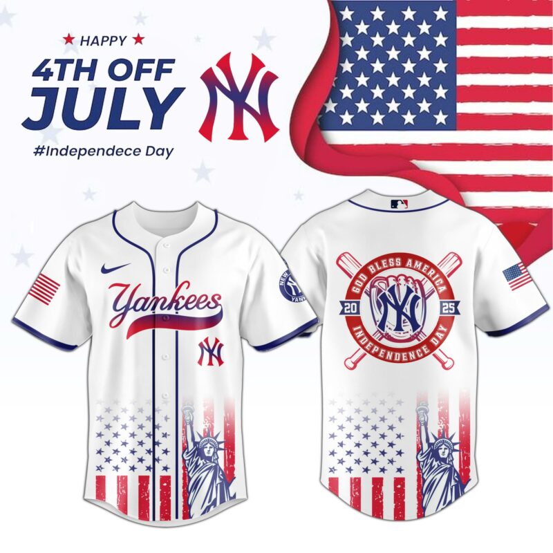 .New York Yankees Special Independence Day Limited Edition Jersey
