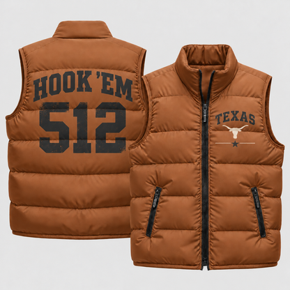 TEX 2026 Military Appreciation Puffer Vest - Printed V2
