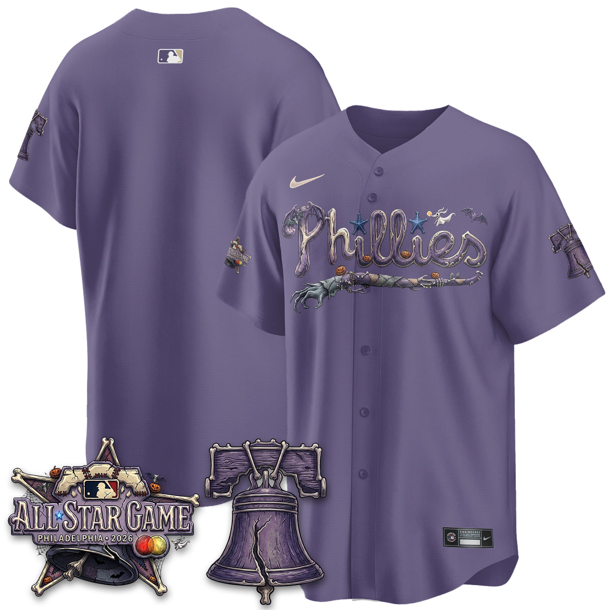 PHI Nightmare Edition Vapor Jersey - Stitched